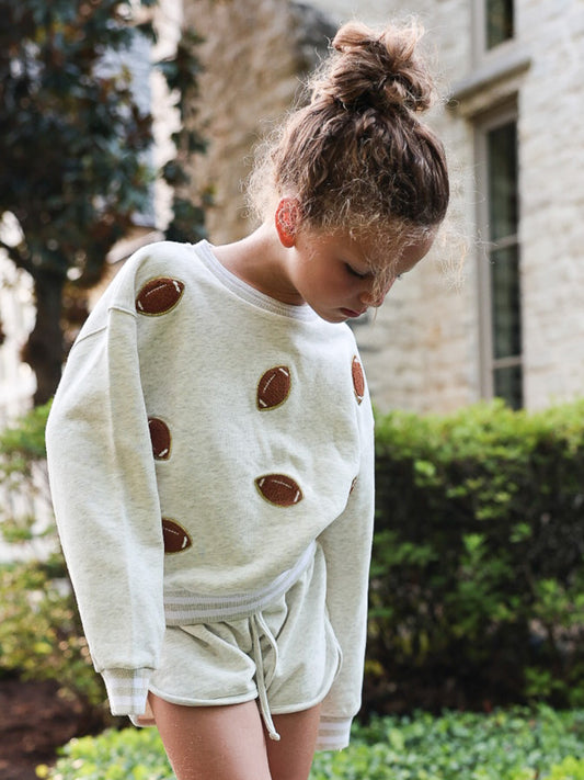 Sweat Short Set - Footballs