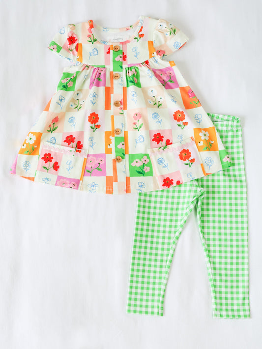 SS Out to Play Set - Checkered Blooms