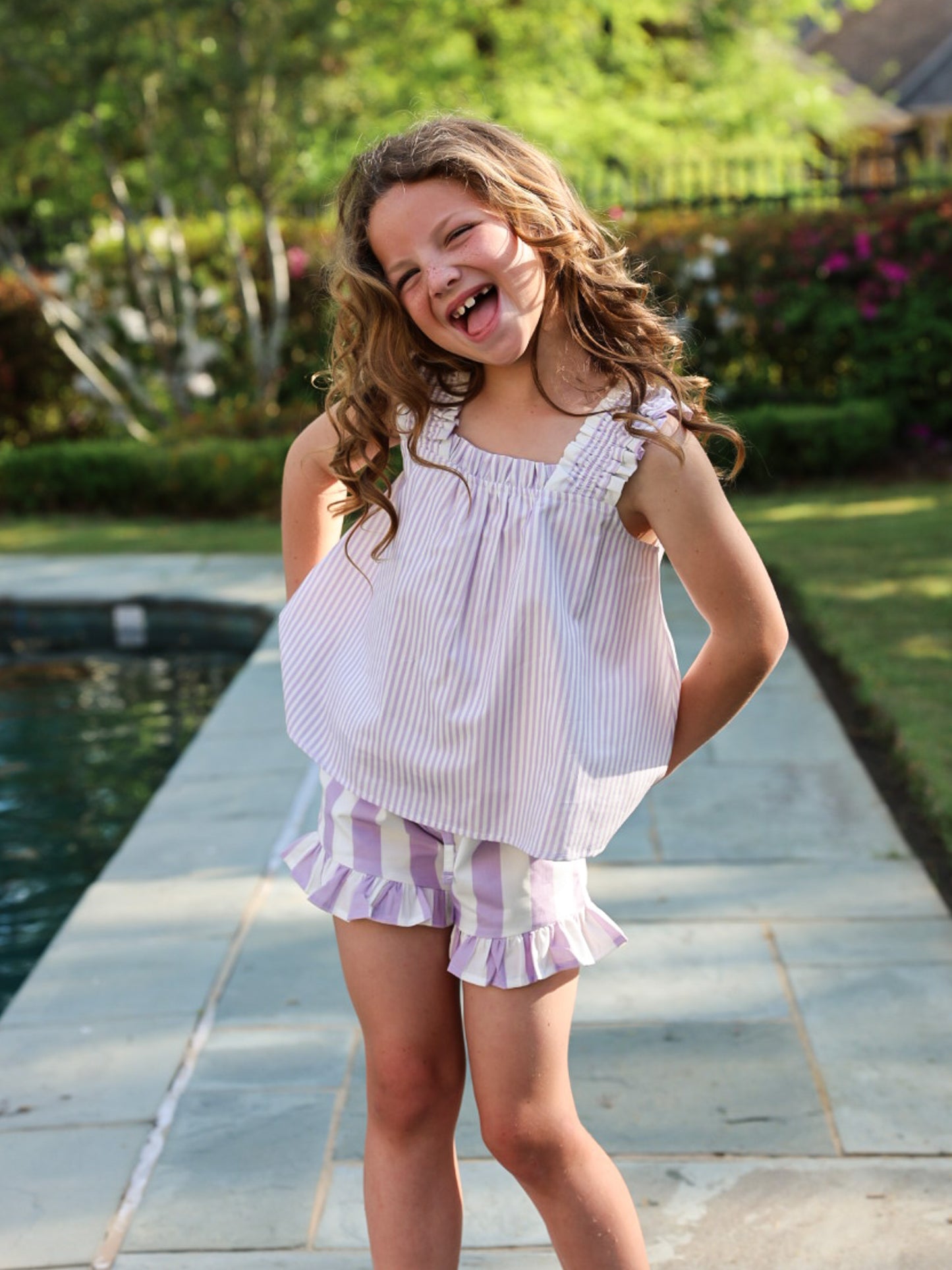 Summer Play Set - Purple Stripe