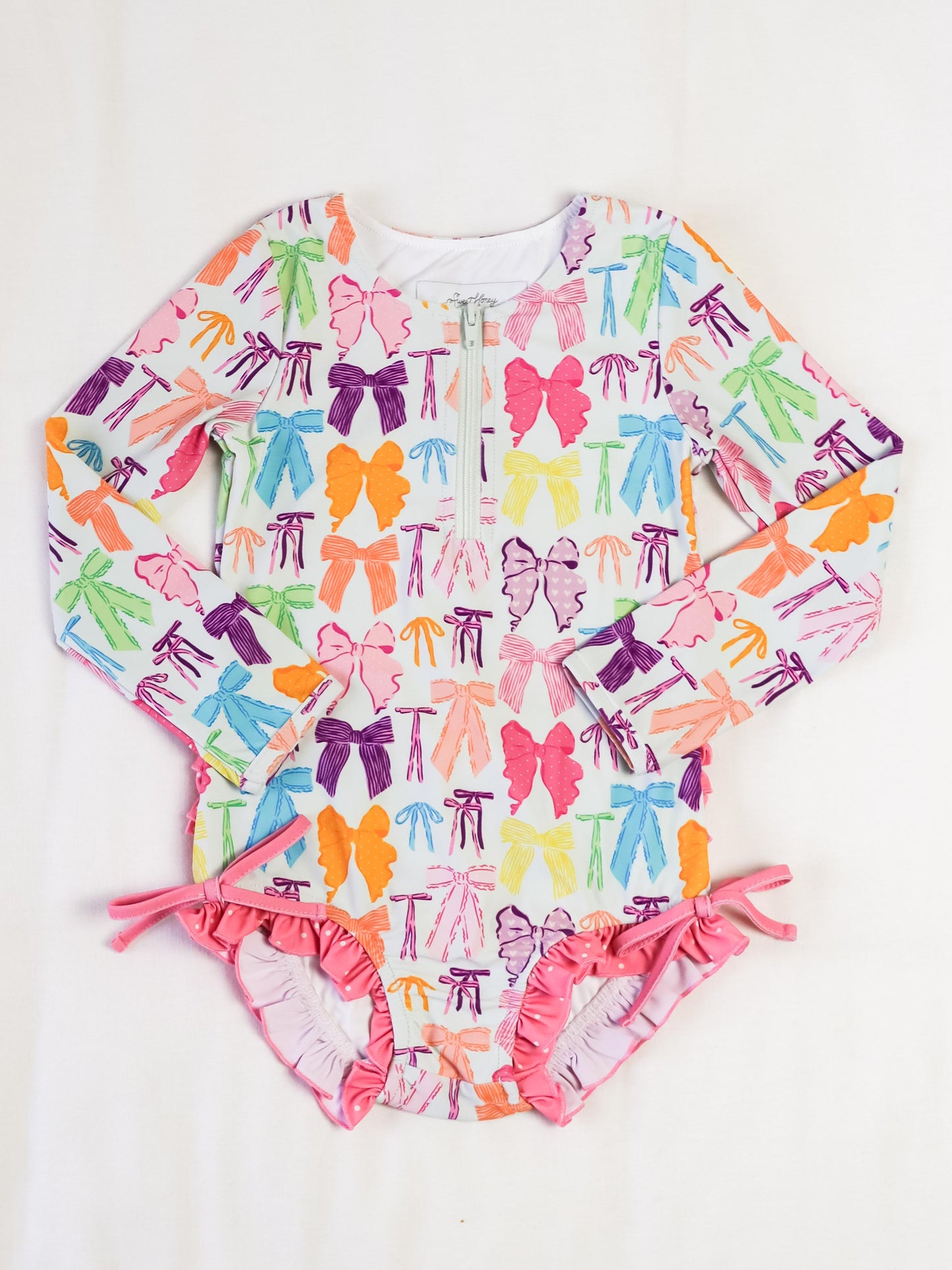 Solid Rash Guard - Vibrant Bows