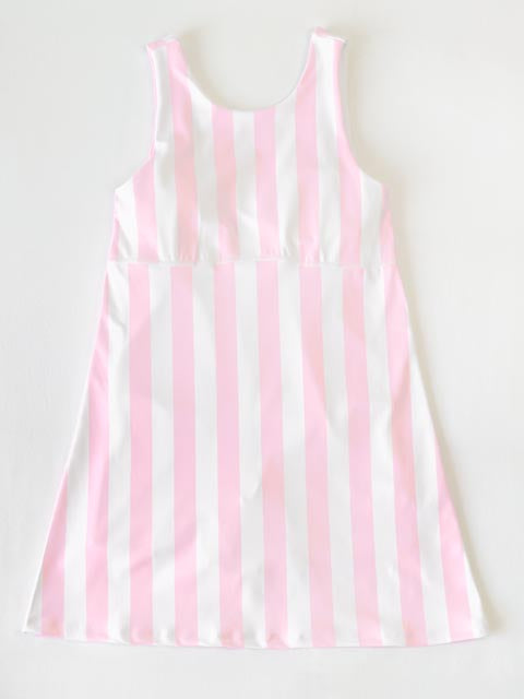 Women's Active Dress - Pink Stripe