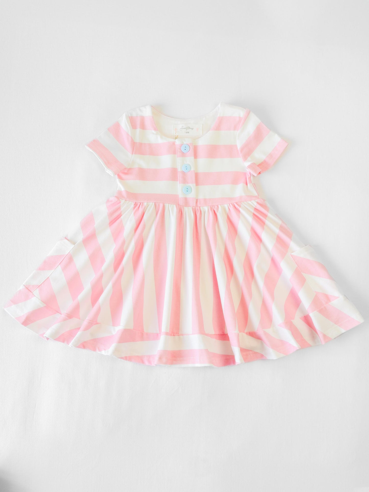 Kate Playdate - Pink Stripe