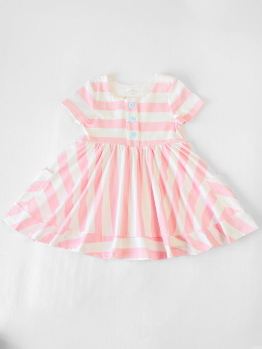 Kate Playdate - Pink Stripe