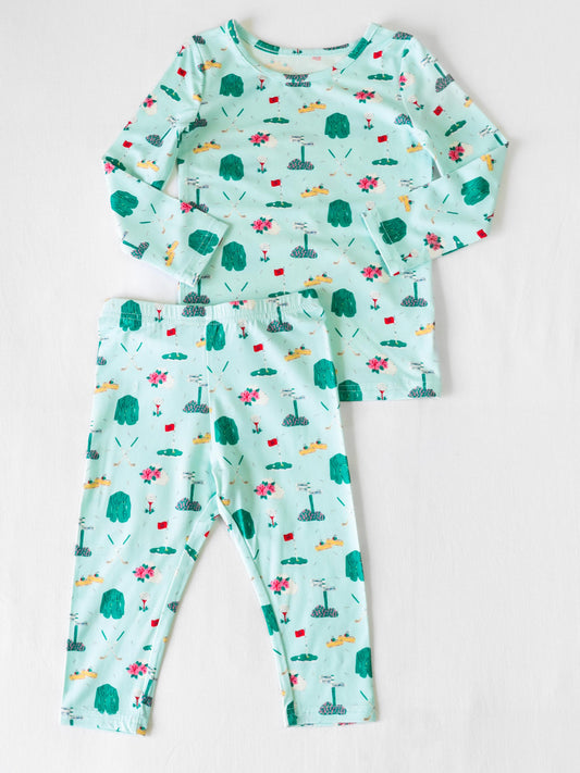 Cloud Fitted Pajamas - Hole in One