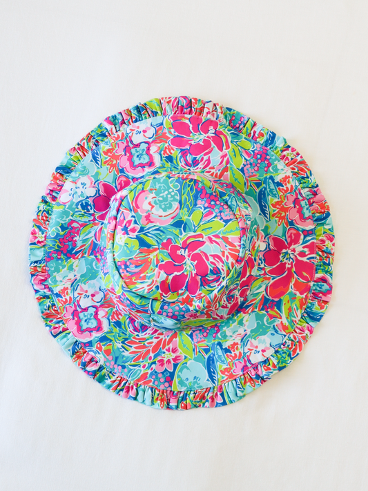 Toddler Sunhat - Hawaiian Blooms