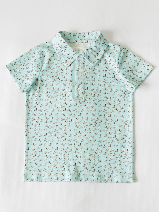 Polo Shirt - Fly Away Blue