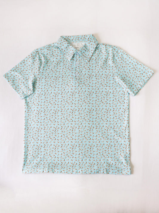 Men's Polo Shirt - Fly Away Blue