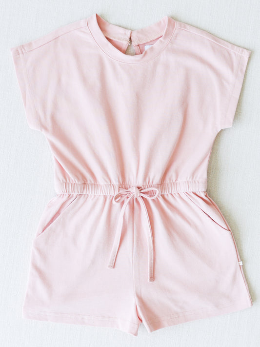 Rosey Romper - Pixie Pink