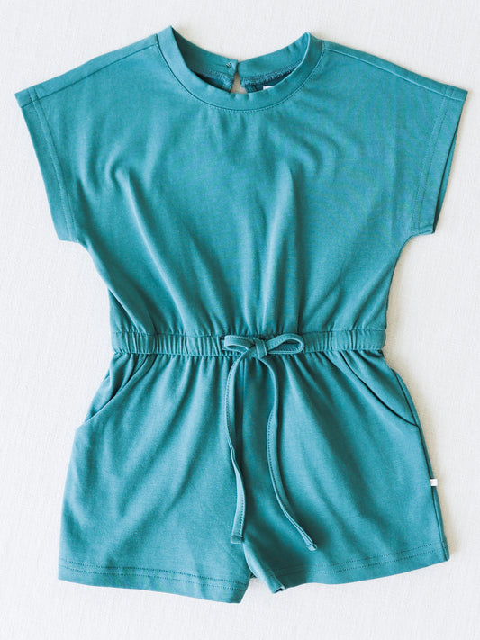 Rosey Romper - Glorious Green