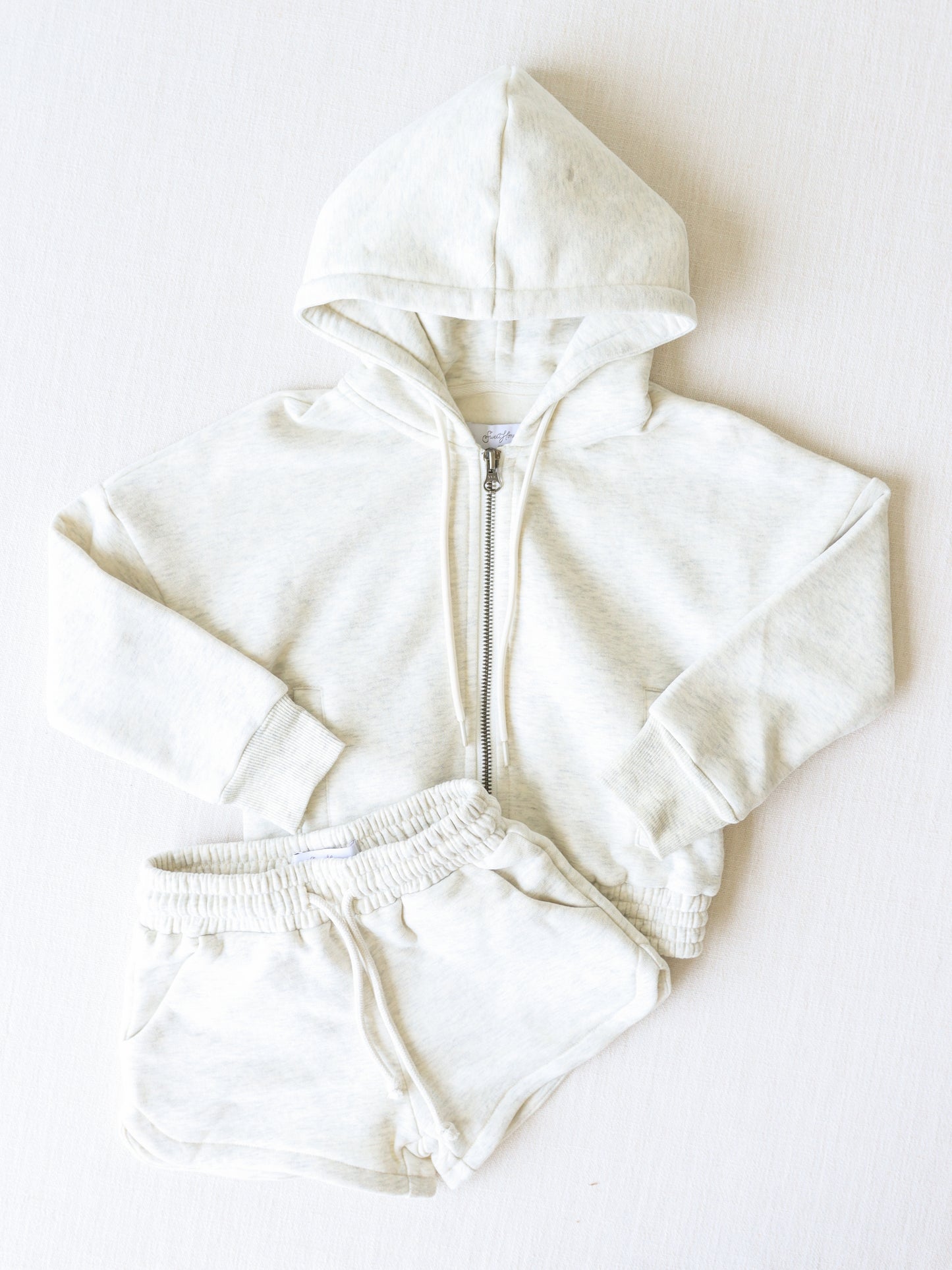 2 Piece Hooded Active Set - Going Gray