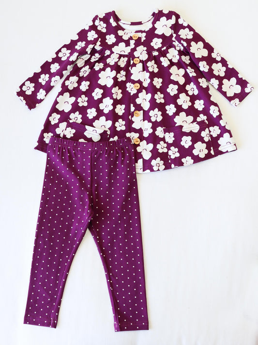 Out to Play Set - Sugar Plum Floral