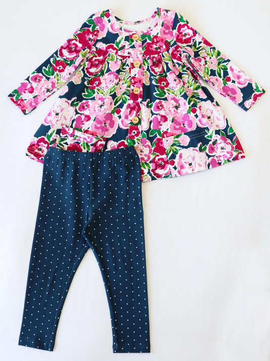 Out to Play Set - Purple Blooms