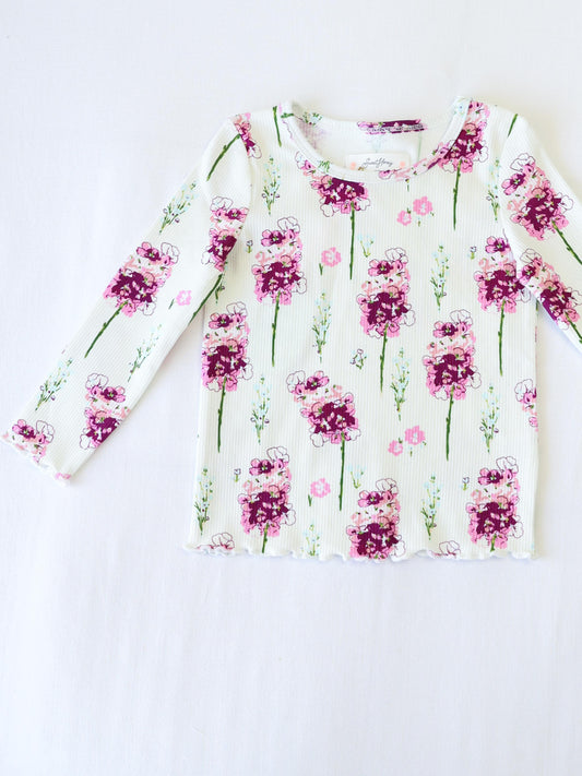 Frilled Sleeve Shirt - Sweetly Autumn