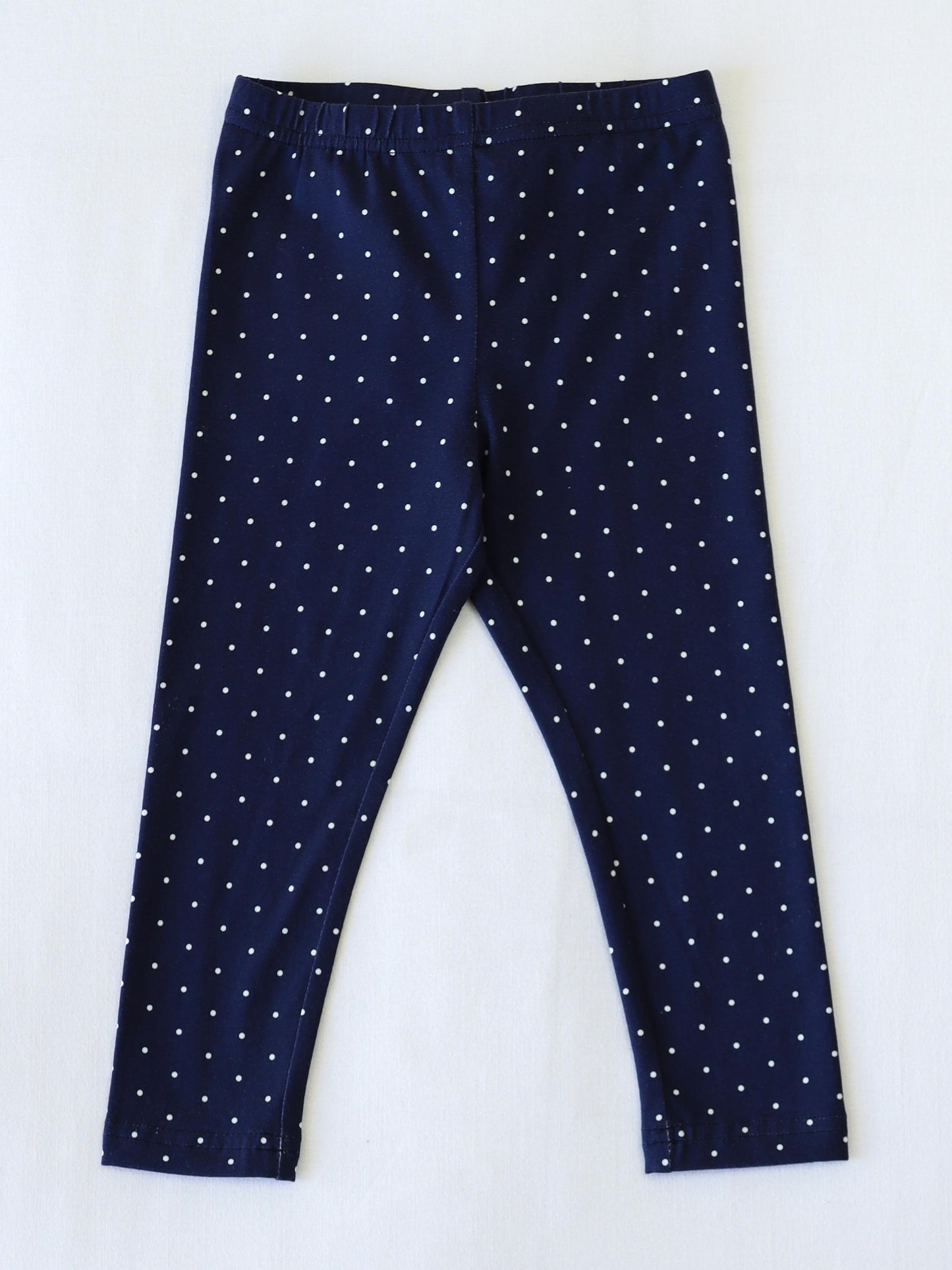 Frankie Leggings - Navy Dotty