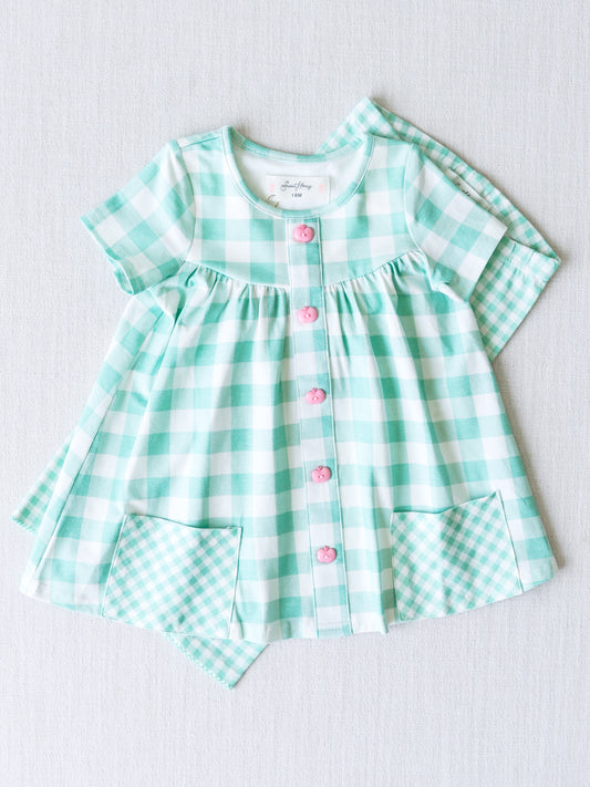 Out to Play Set - Green Apple Check