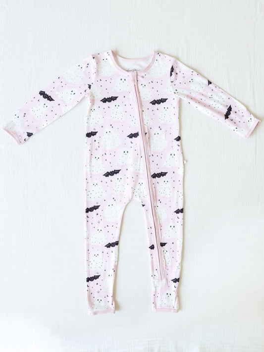 Zip Up Layette - Ghostly Night