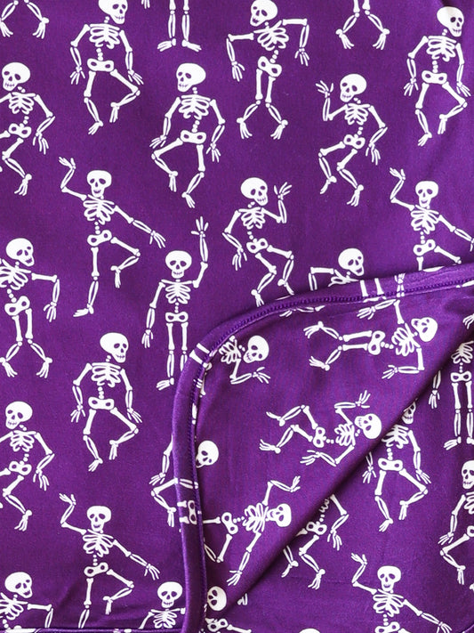 Snuggly Blanket - Spooky Dance Purple