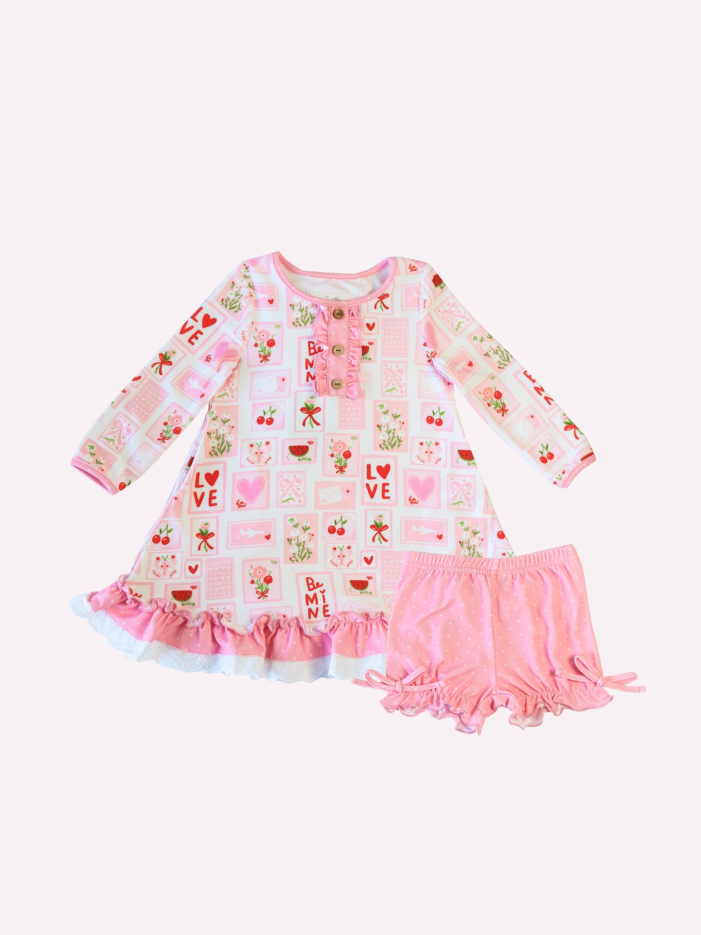 Everyday Play Dress - Love Stamps