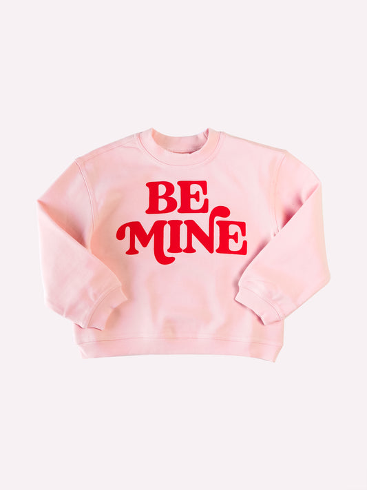 Warm Knit Sweatshirt - Be Mine Pink