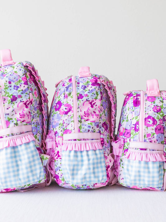 Ridley Backpack - Violet Carnations
