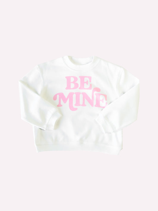 Warm Knit Sweatshirt - Be Mine Ivory