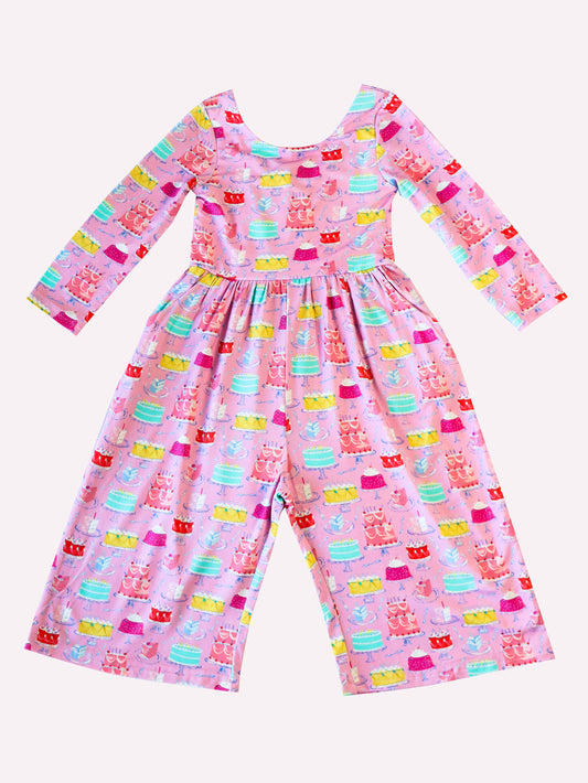 Leggy Romper - Happiest Day Purple