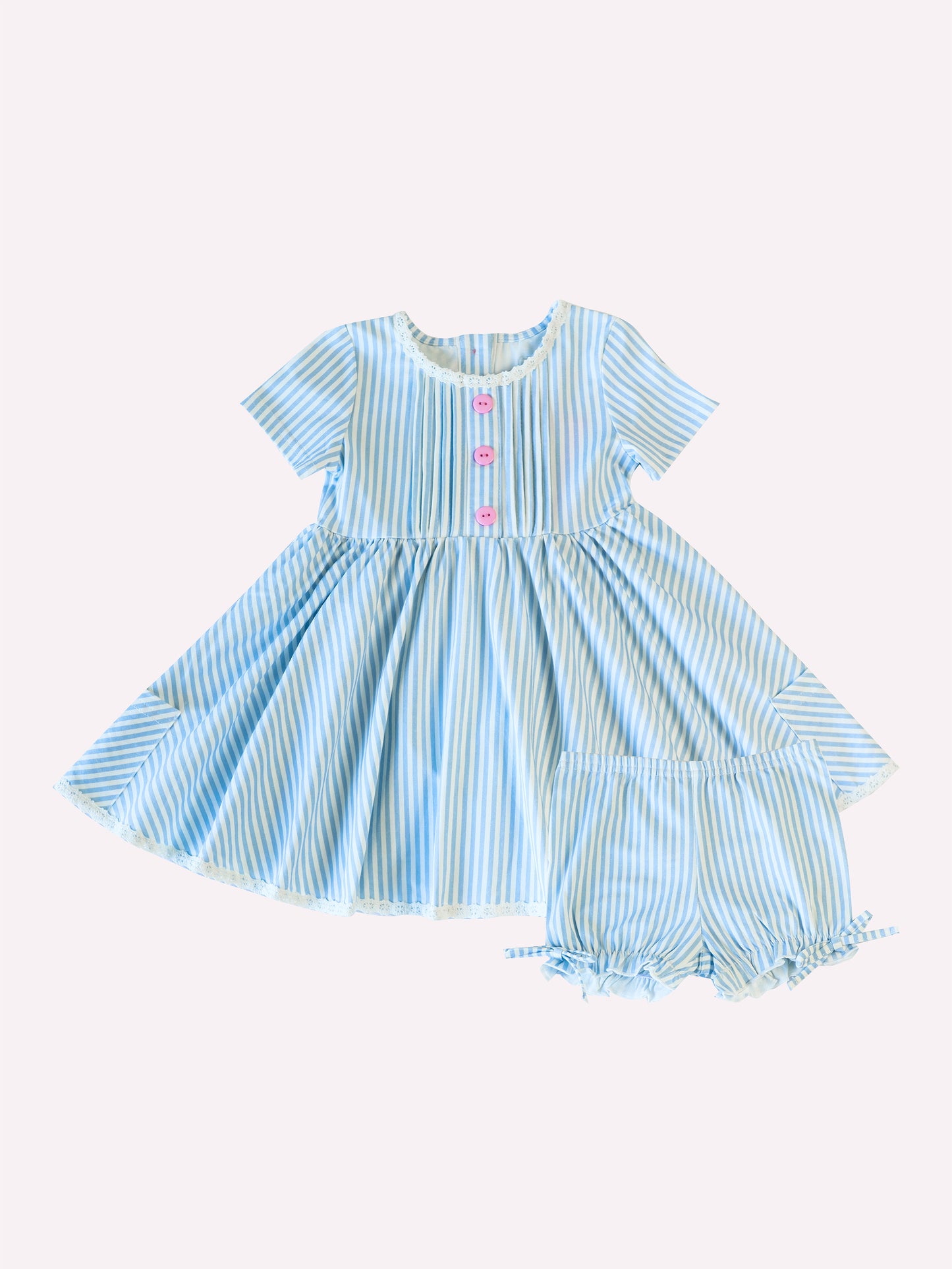 Nora Set - Breezy Stripes