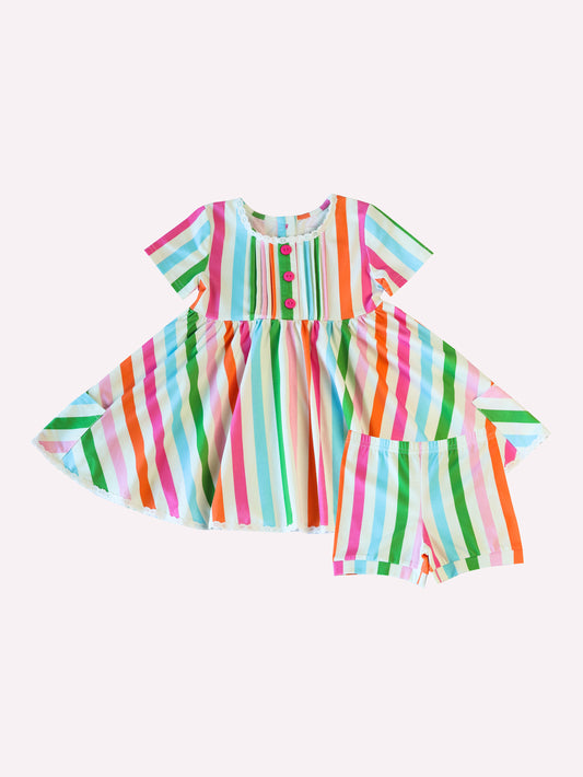 Nora Set - Cheery Stripes