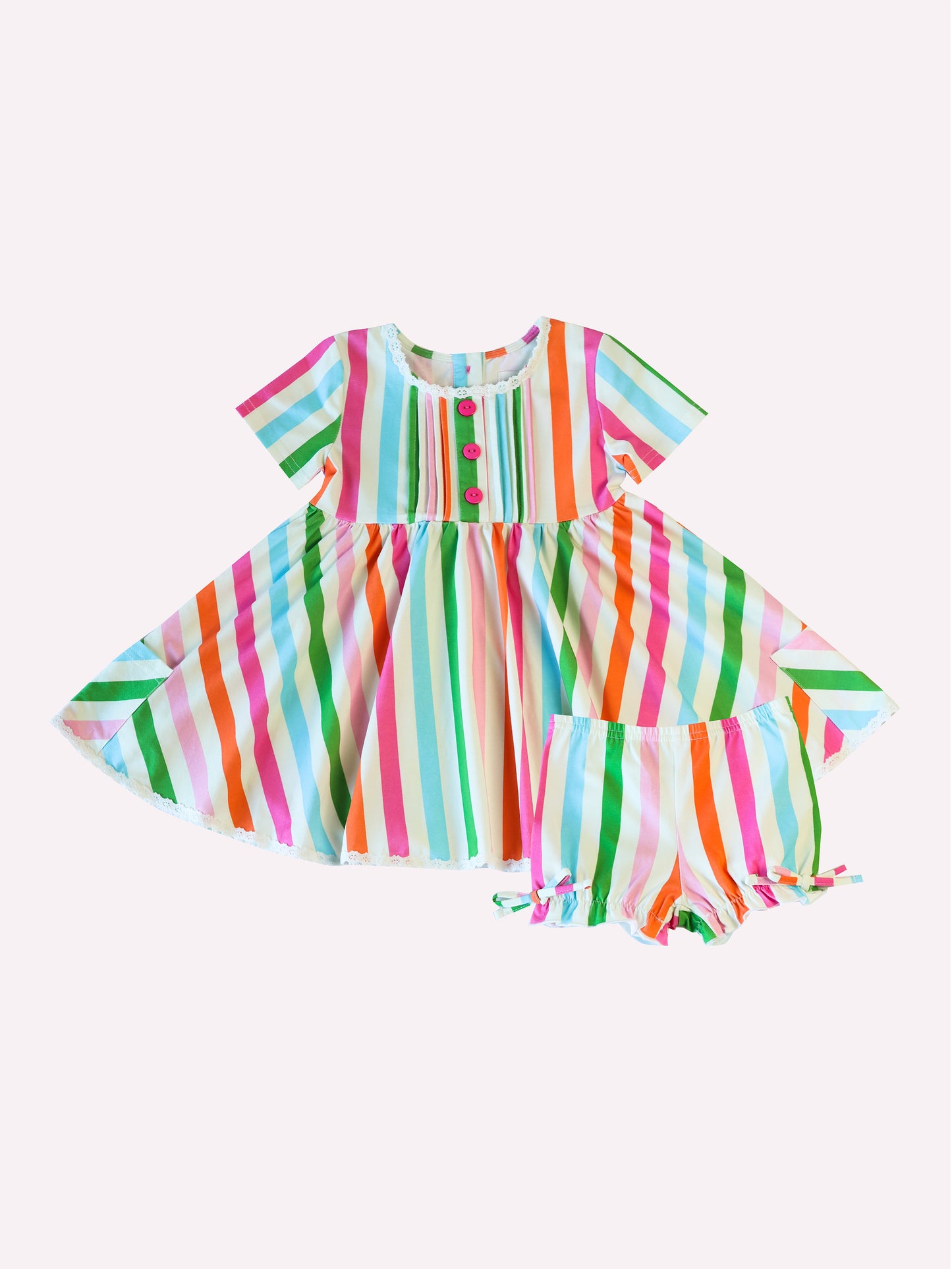 Nora Set - Cheery Stripes