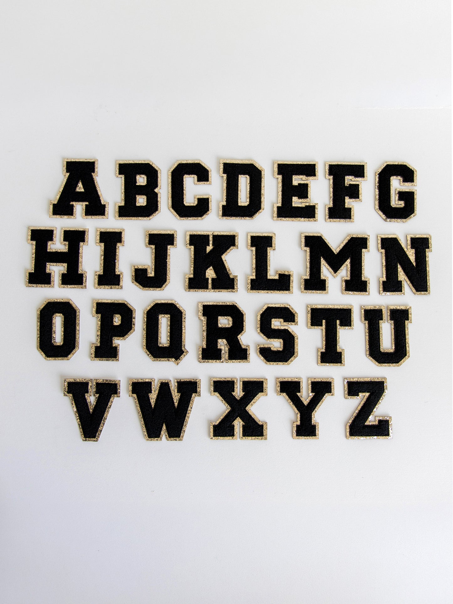 Letter Patch - Black