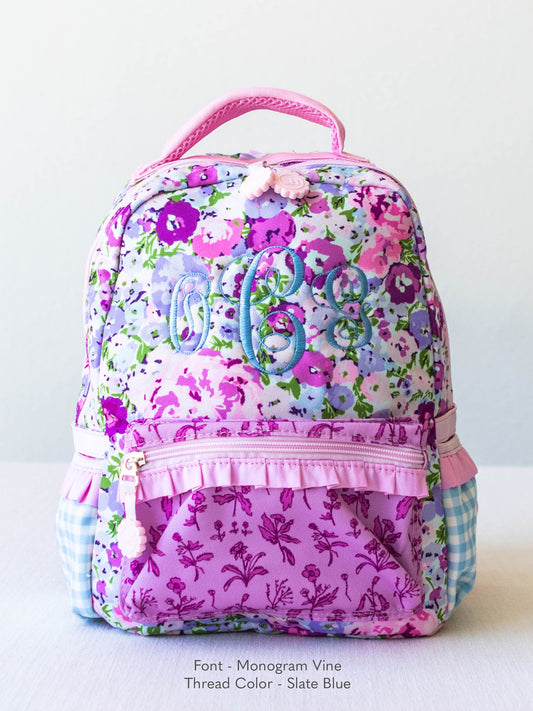 Ridley Backpack - Violet Carnations