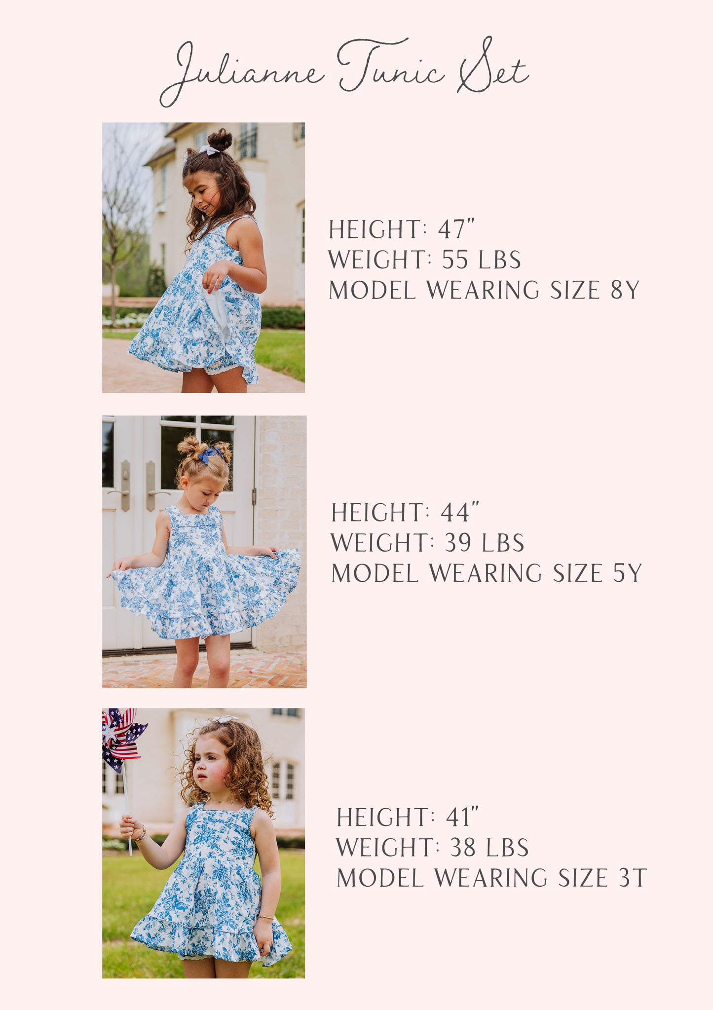 Julianne Tunic Set - Purple Blooms