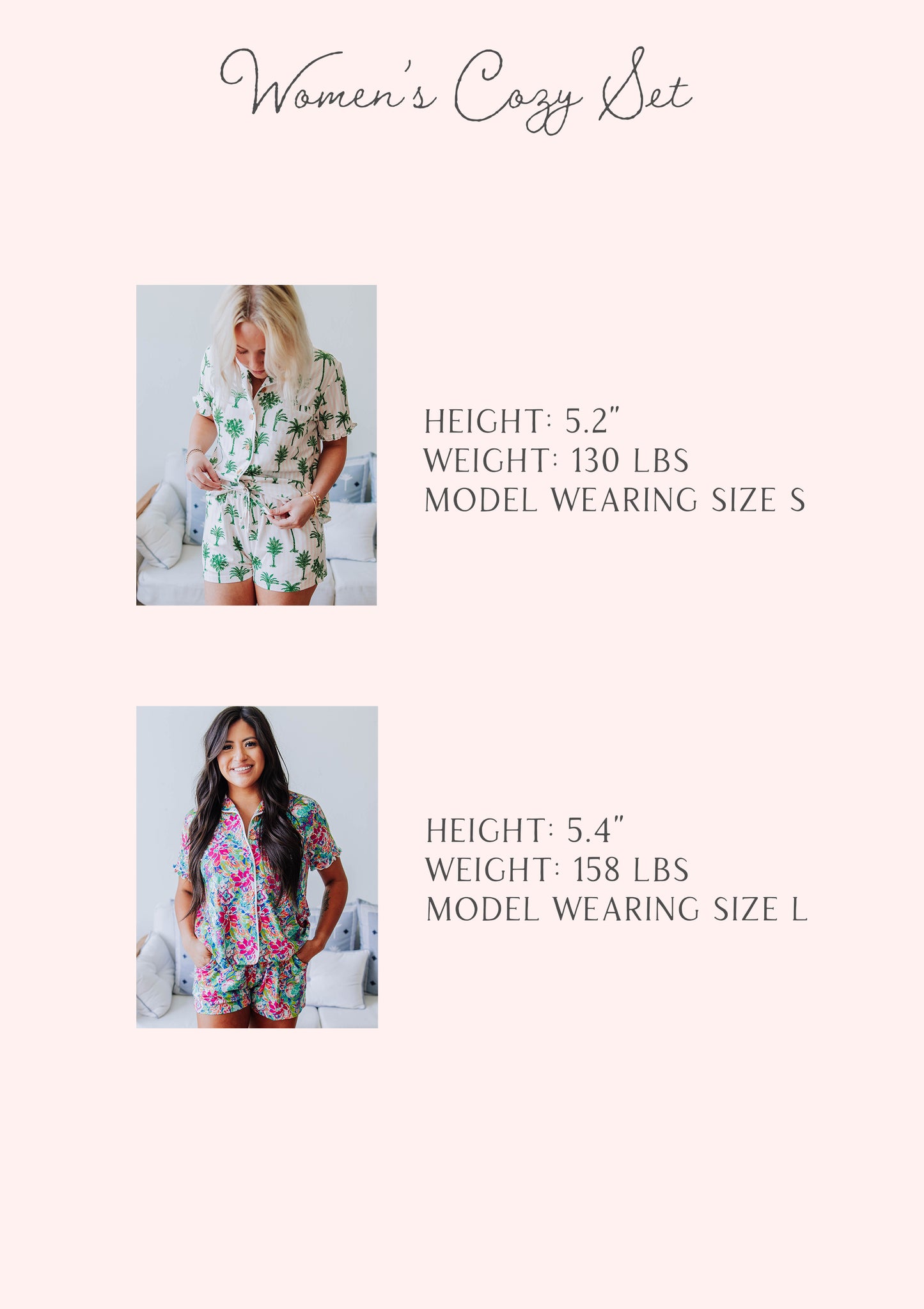 Women's Cozy Set - Floral Paradise