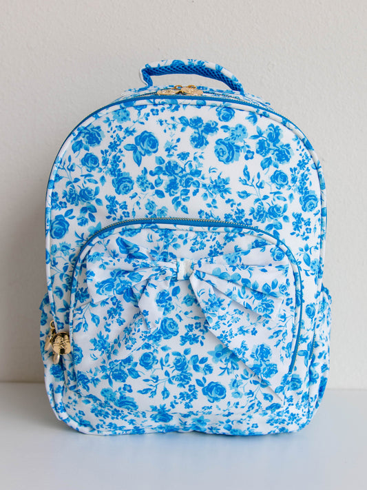 Seelie Bow Backpack - Blooming Blues