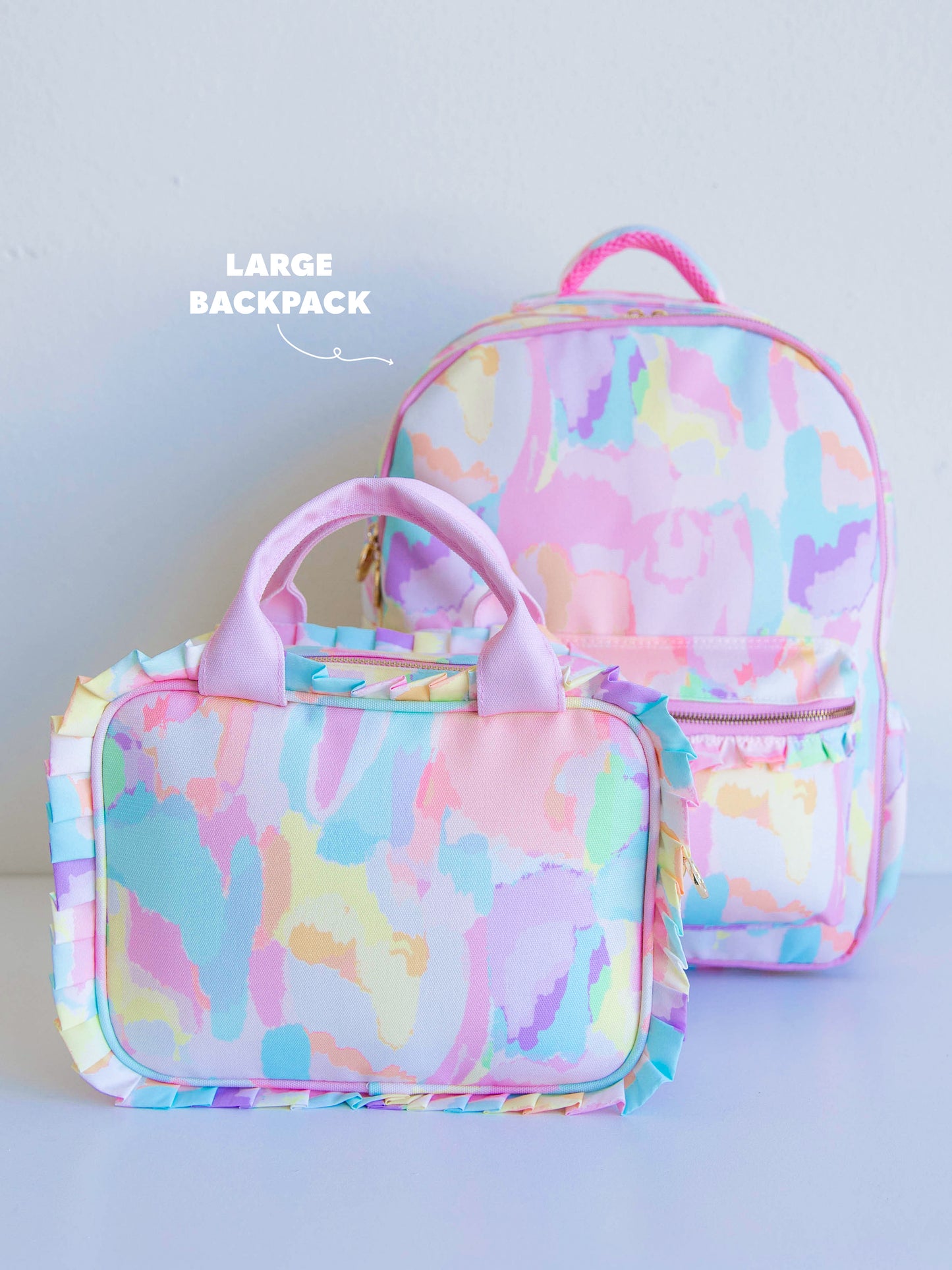 Ruffled Lunch Kit - Cotton Candy Splash