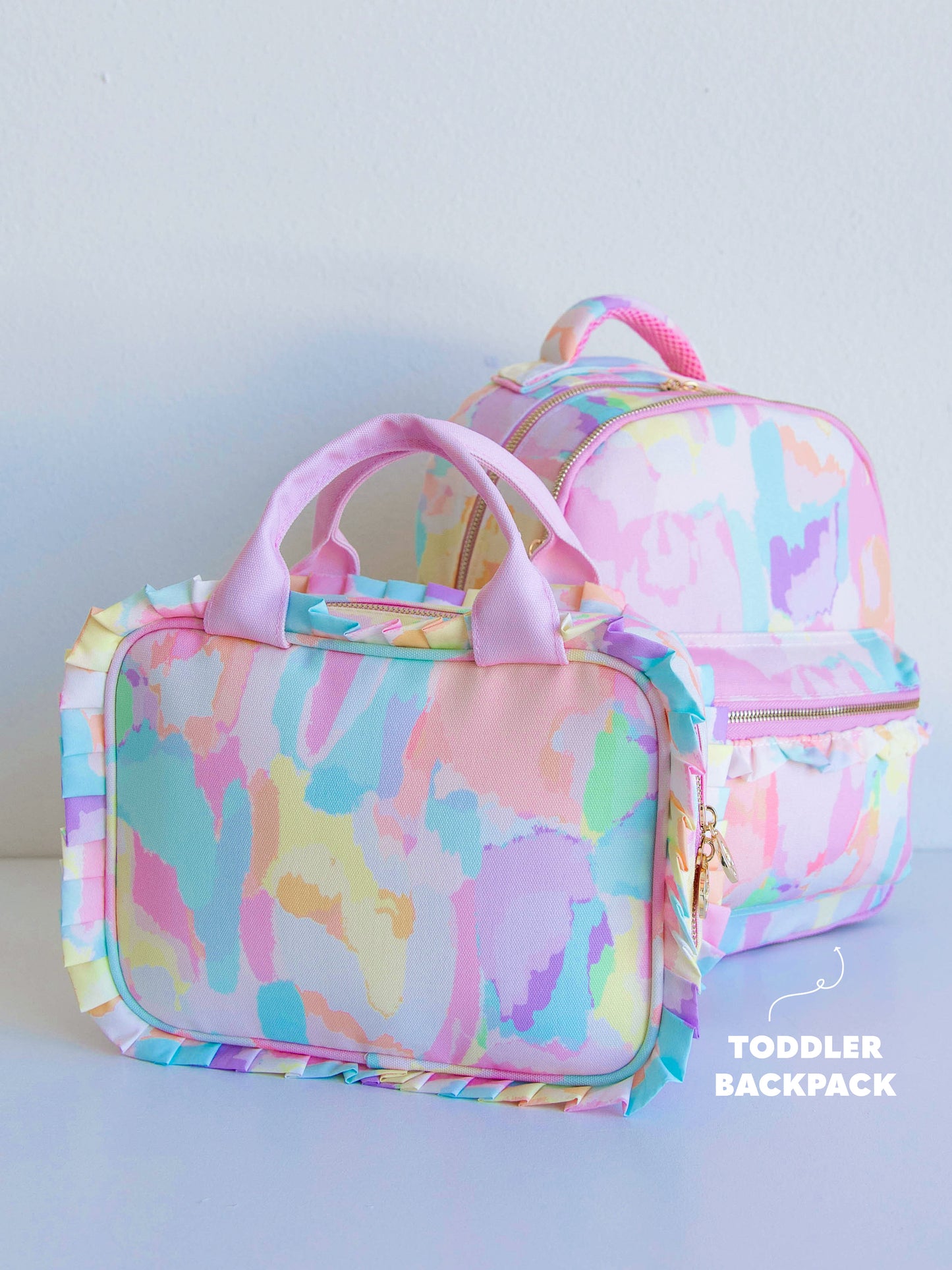 Ruffled Lunch Kit - Cotton Candy Splash