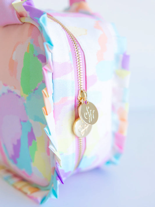 Ruffled Lunch Kit - Cotton Candy Splash