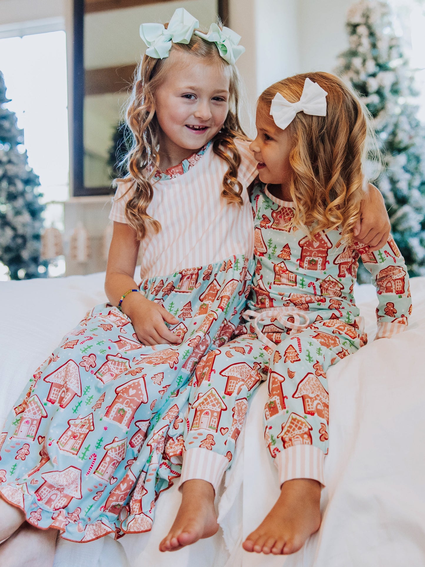 Maxi Play Dress - Gingerbread Town