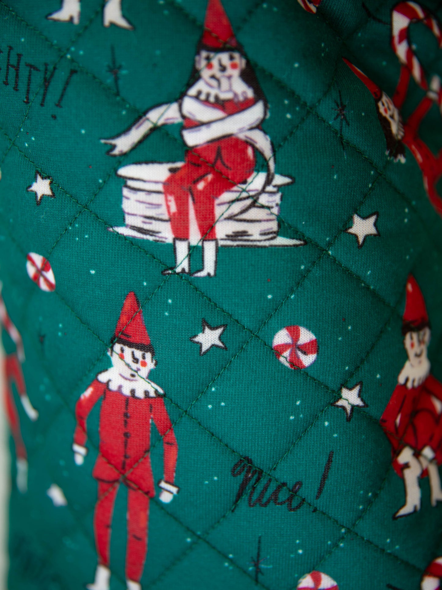 Ruffled Stocking - Elves