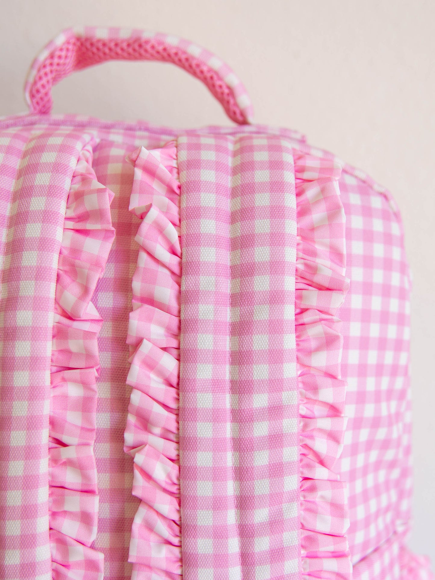 Ridley Backpack - Rosey Pink Gingham