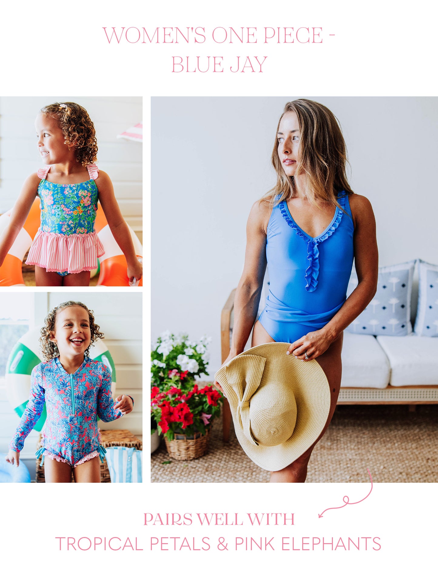 Women's One Piece - Blue Jay