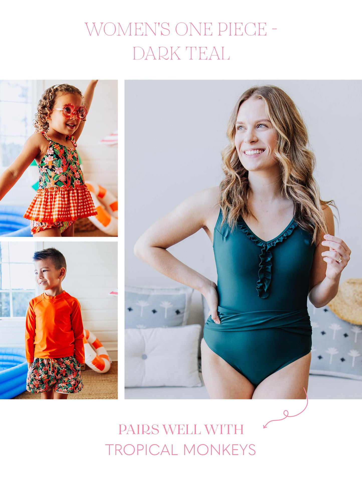 Women's One Piece - Dark Teal