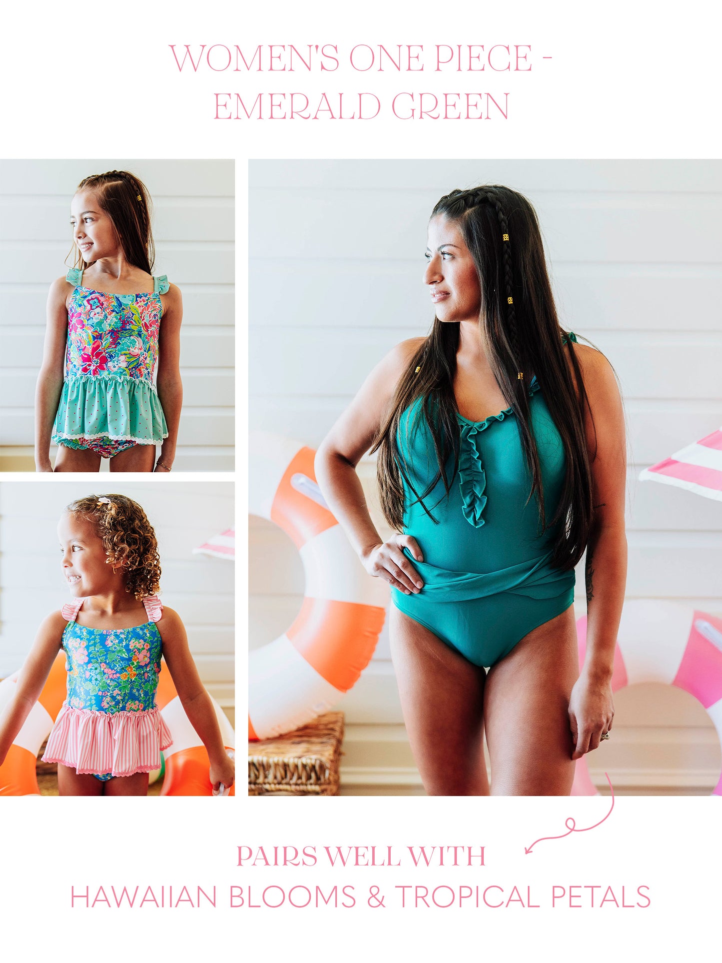 Women's One Piece - Emerald Green