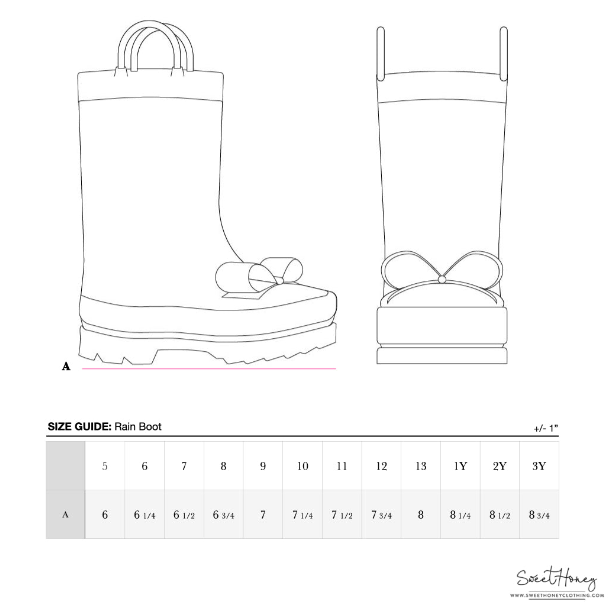 Cheery Rain Boots - Over the Rainbow