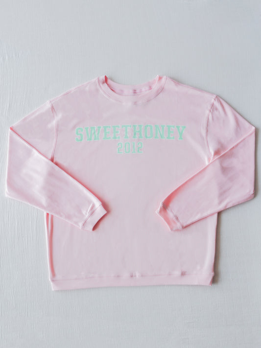Women's Warm Knit Sweatshirt - SweetHoney Blush