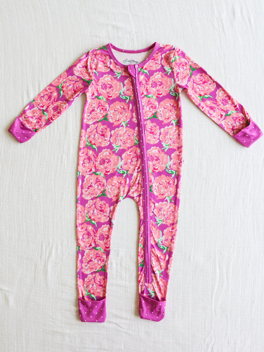 Zip Up Layette - Pixie Rose