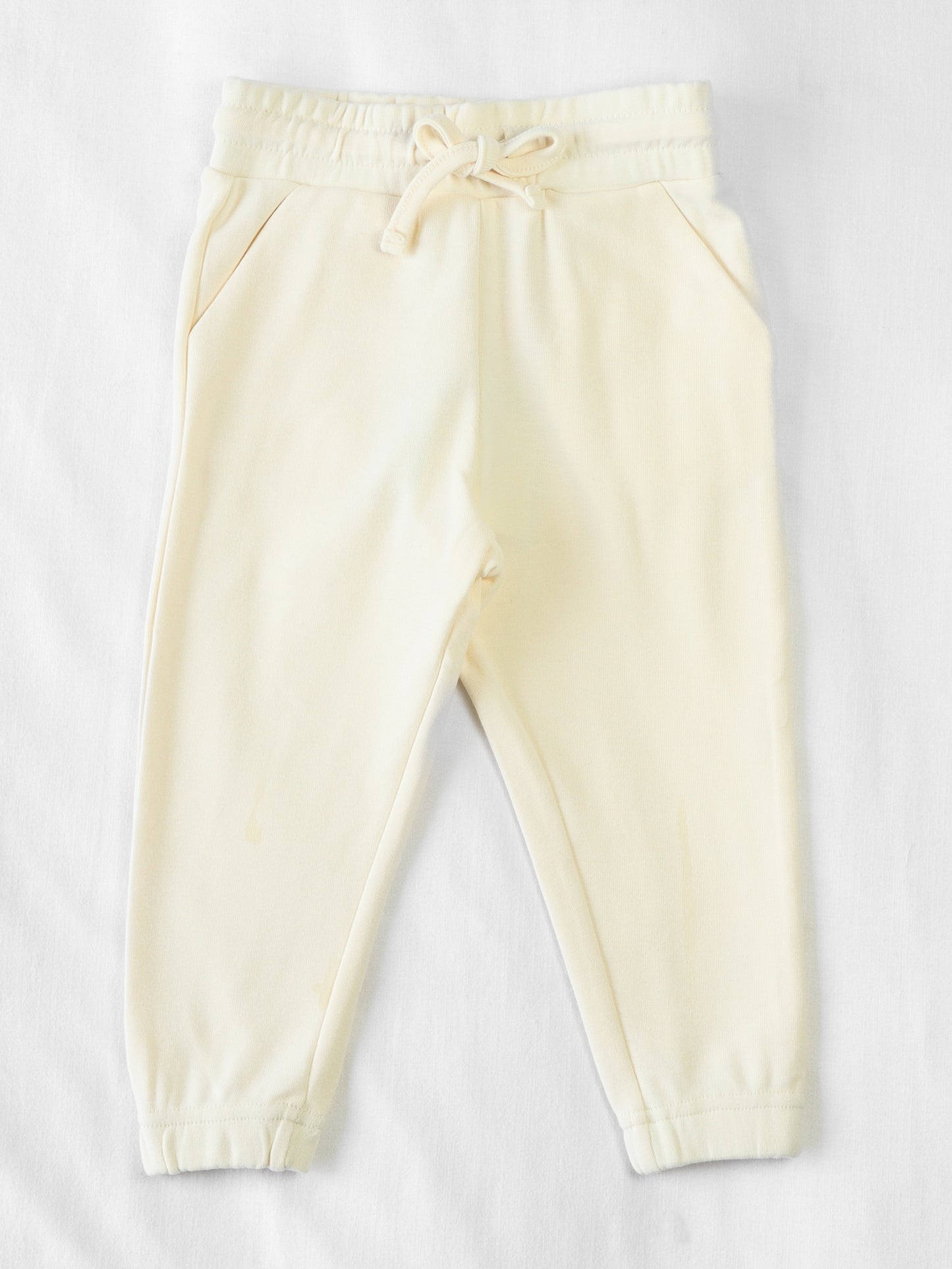 Warm Knit Joggers - Ivory