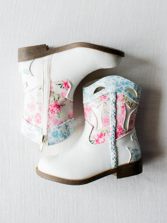 Cowgirl Boots - Wild Roses