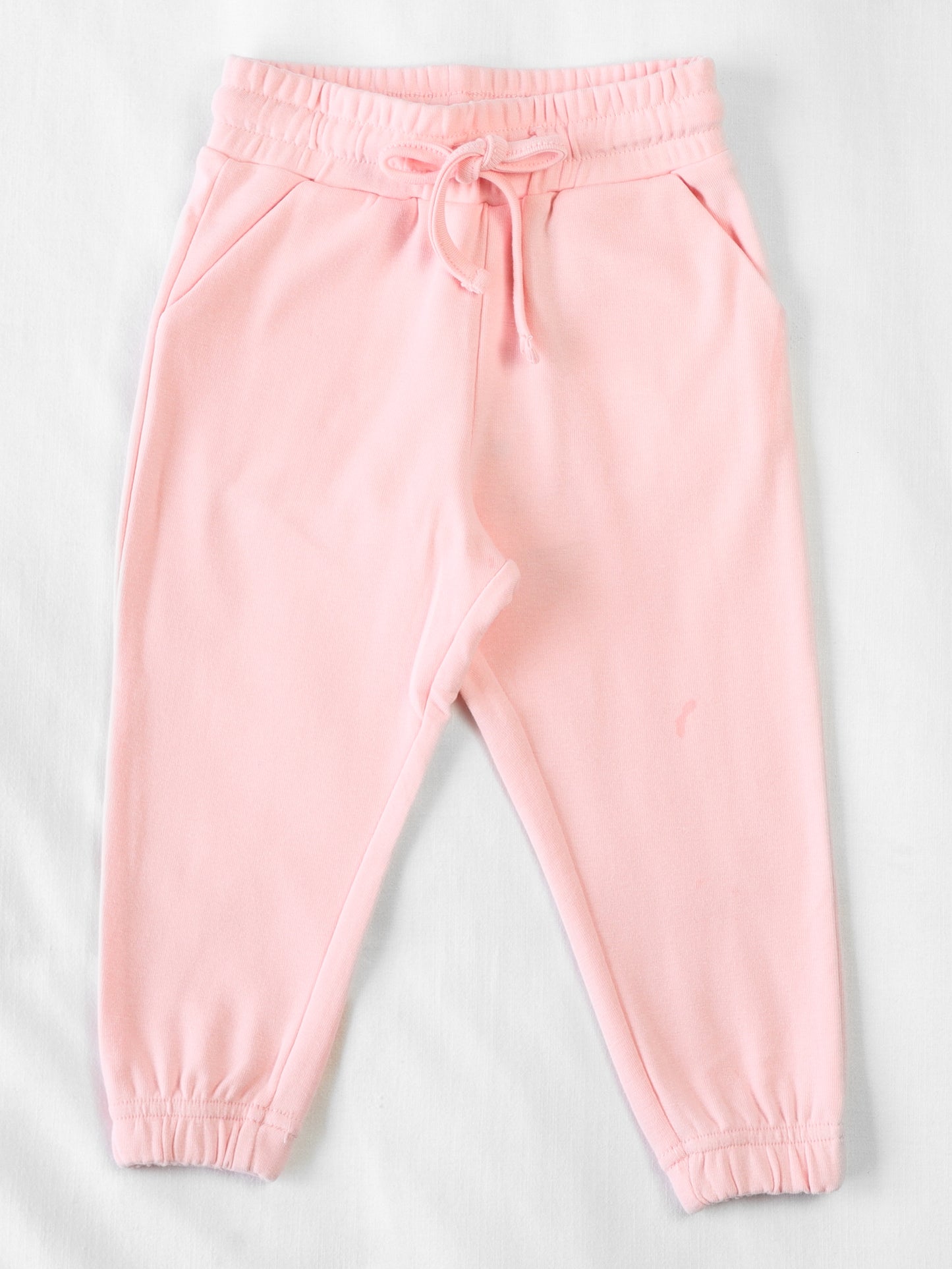 Warm Knit Joggers - Pink