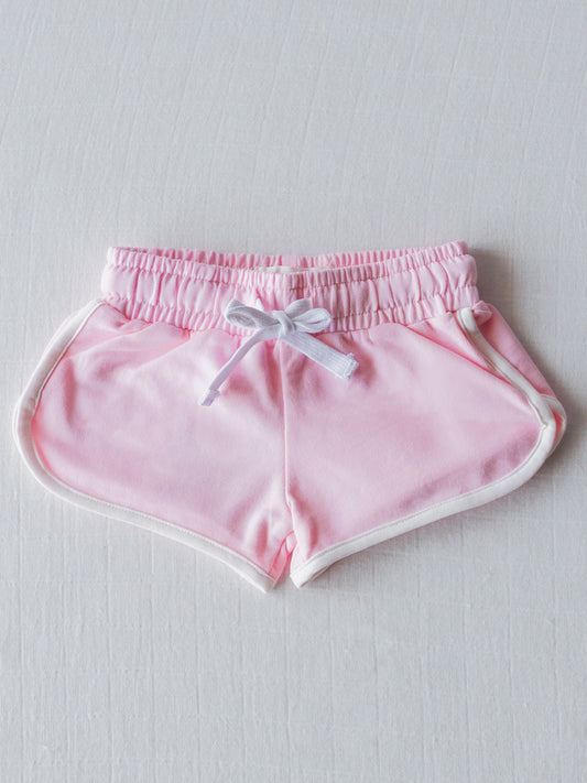 Athletic Shorts - Soft Pink